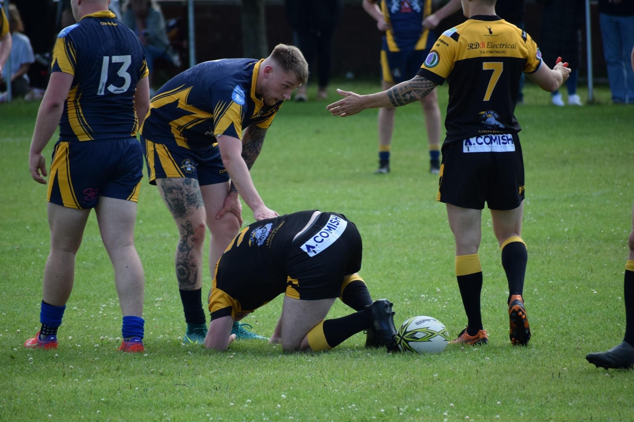 Player action shot